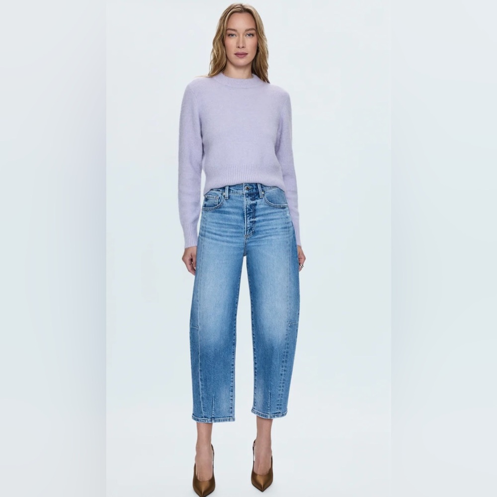 Nordstrom Pistola Eli Barrel Jeans Color Rhythm Vintage Size 23 Worn 1x Sold out